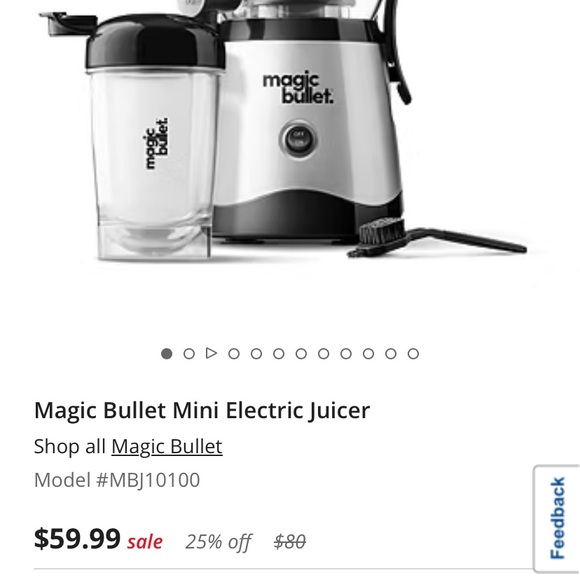 Mini Juicer - Red - Picture 3 of 3